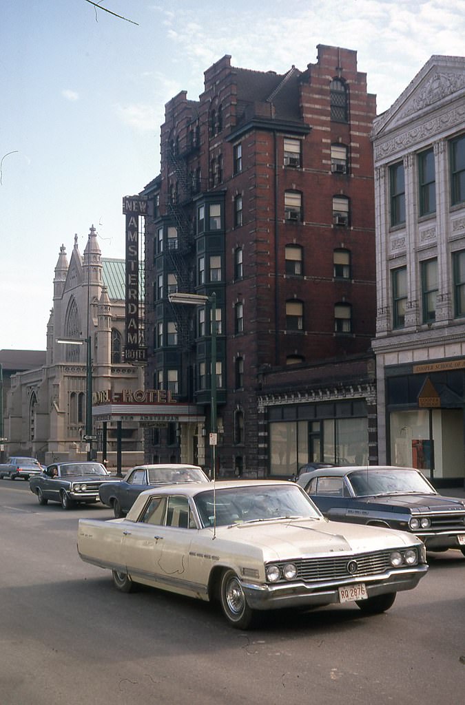 #50 New Amsterdam hotel, 1969.