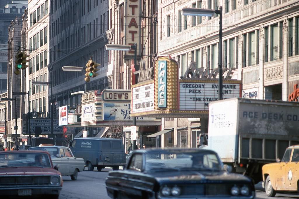 #56 Playhouse square in Cleveland, Ohio, 1969.