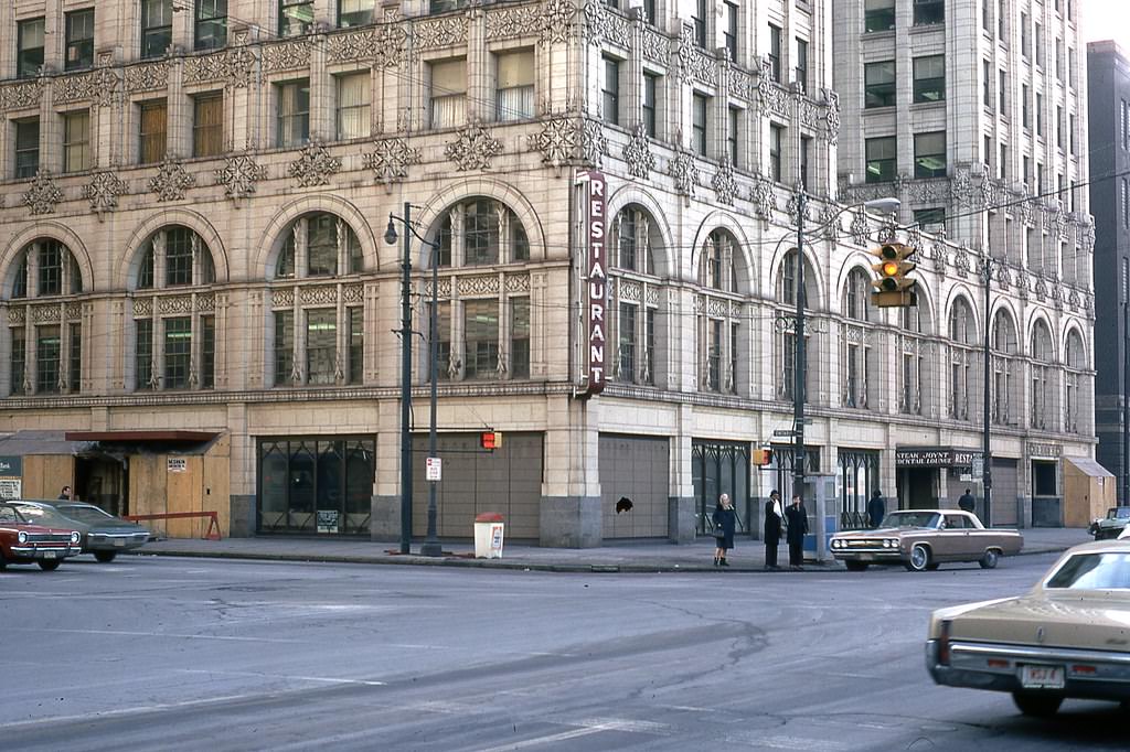 #63 St. Clair hill to the river, 1970.