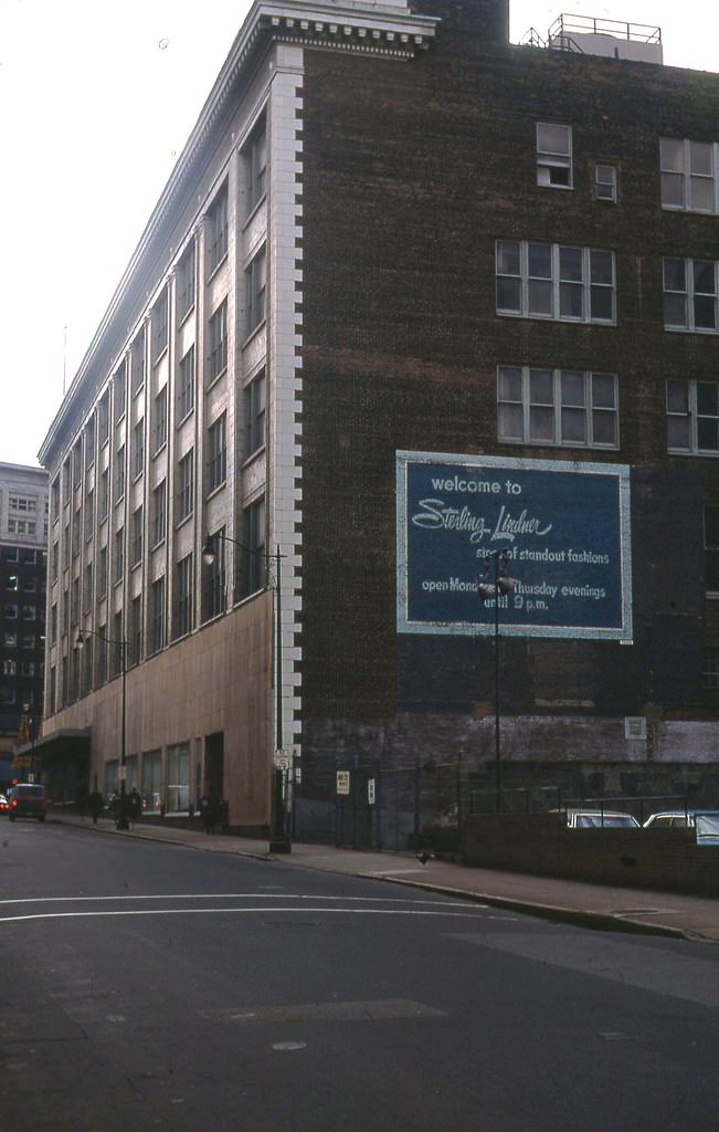 #67 Sterling Linder E. 13th side, 1968.