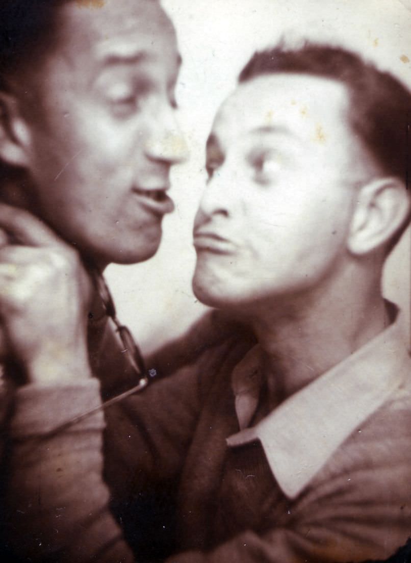 Laughter in the Shadow of War: The Funny Photobooth Portraits of WWII Soldiers on Leave in Cairo, 1942