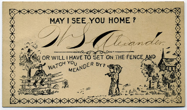 The Art of Breaking the Ice in the 19th Century: A Deep Dive into Humorous Acquaintance Cards Funny