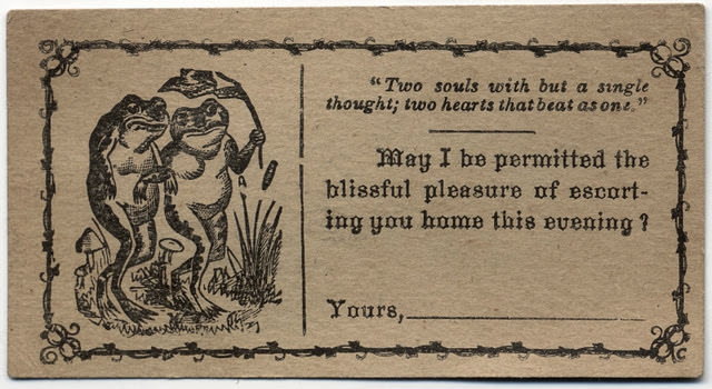The Art of Breaking the Ice in the 19th Century: A Deep Dive into Humorous Acquaintance Cards Funny