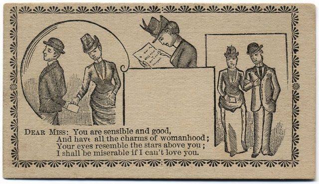 The Art of Breaking the Ice in the 19th Century: A Deep Dive into Humorous Acquaintance Cards Funny