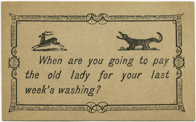 The Art of Breaking the Ice in the 19th Century: A Deep Dive into Humorous Acquaintance Cards Funny