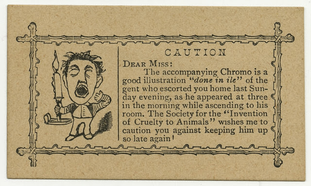 The Art of Breaking the Ice in the 19th Century: A Deep Dive into Humorous Acquaintance Cards Funny