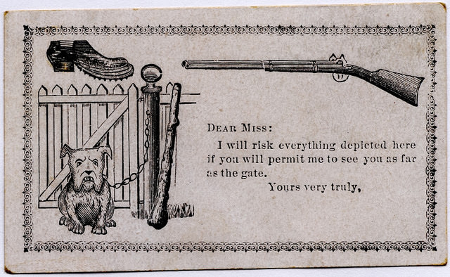 The Art of Breaking the Ice in the 19th Century: A Deep Dive into Humorous Acquaintance Cards Funny