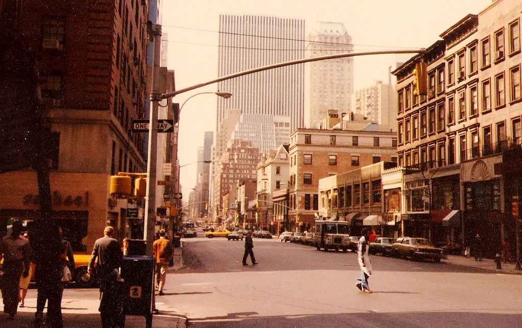 #45 Madison Avenue and 64th Street, 1979.