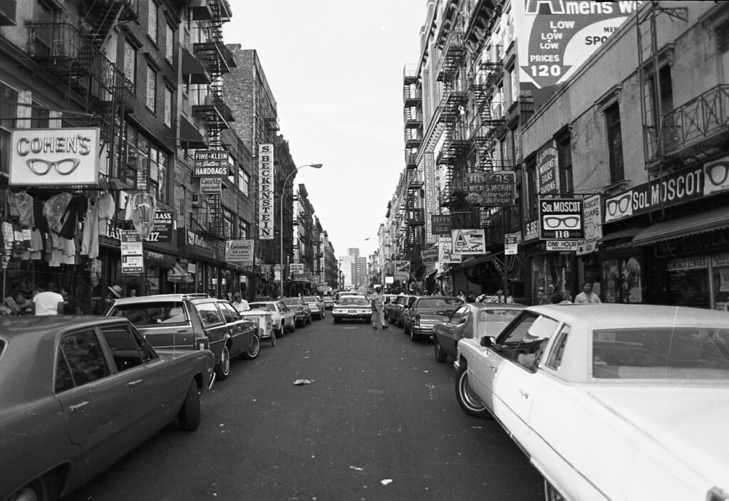 #56 Orchard Street, New York City, 1979.