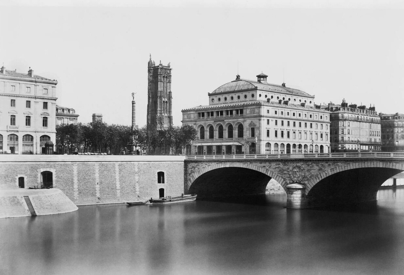 #16 Place du Chatelet, Paris, France, 1860s.