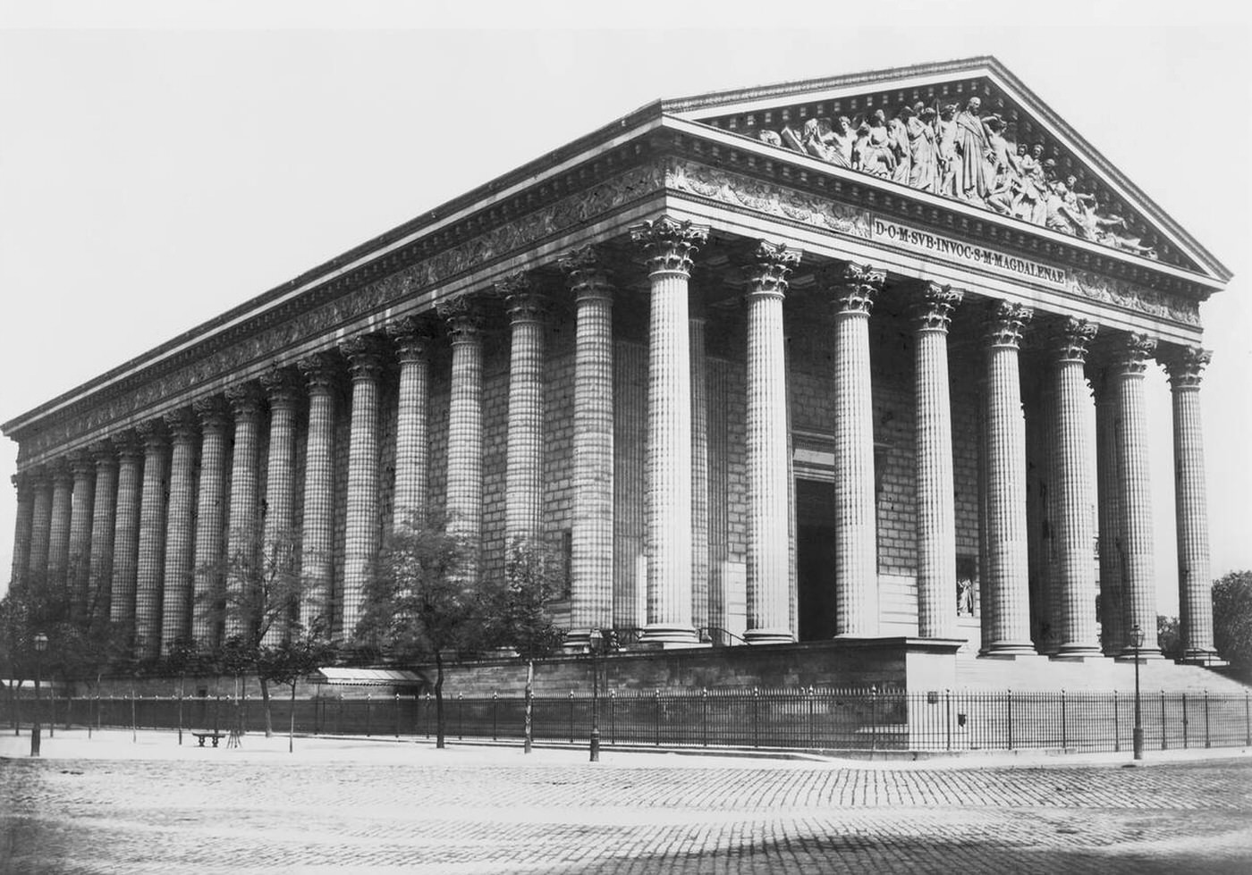 #19 La Madeleine, Paris, France, 1860s.