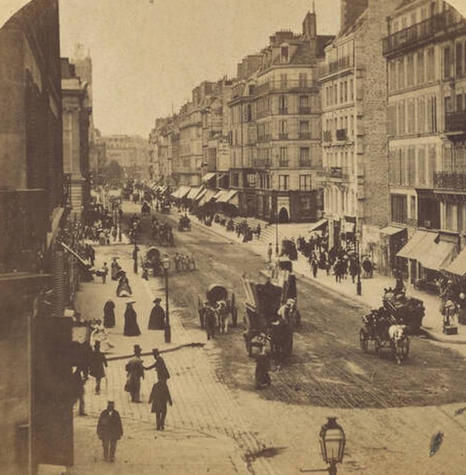 #42 Rue de Rivoli, Paris, 1860s.