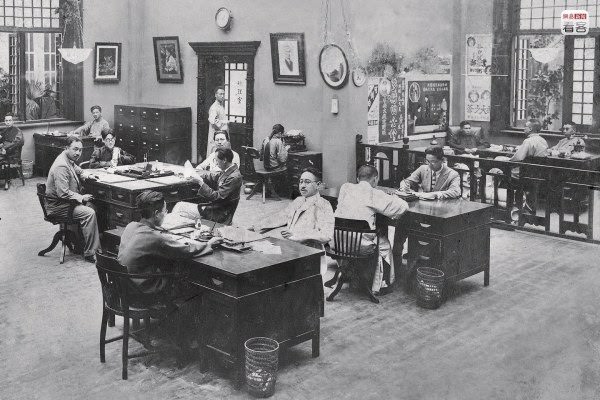 #7 At the beginning of the 20th century, movies were one of the most important entertainments for people in Shanghai. In the 1920s, Shanghai had 40,000 theater seats, extremely high attendance, and the most popular movies were wuxia [martial arts] and family dramas. Photo is of the office of the Star Film and Theater School that was founded in 1922. This company made many of the most successful films of the time as well as trained a group of the most dazzling stars of the Shanghai Bund.