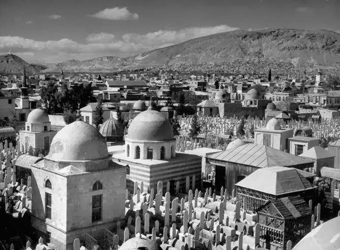 #1 A view of Damascus, Syria, 1940.