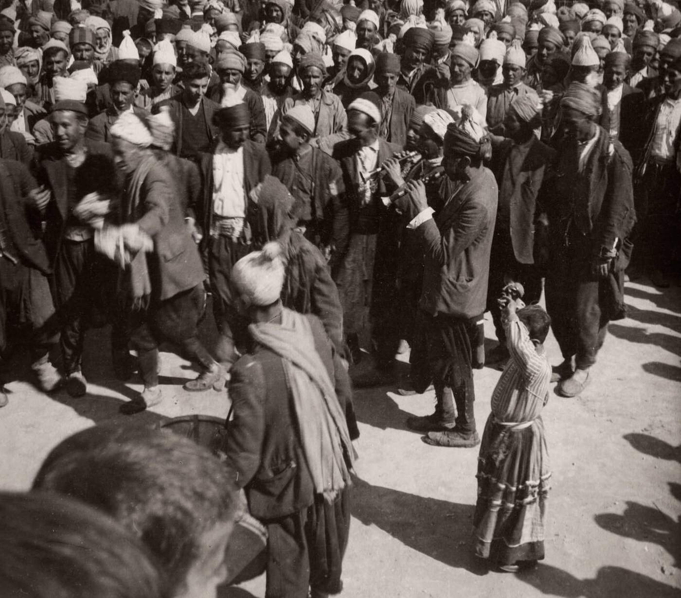 #32 Kurds in Maidan Akbis, near Aleppo, Syria, 1943.