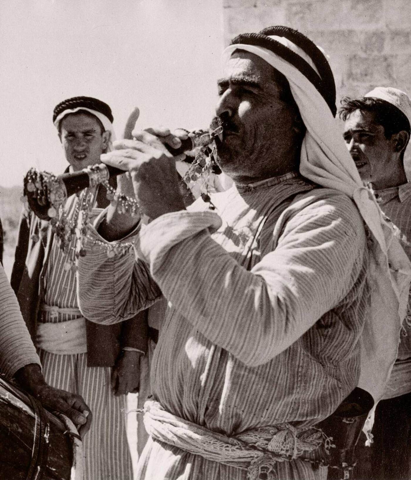#47 Celebrating the festival of Eid at Bobline, Syria, 1943.