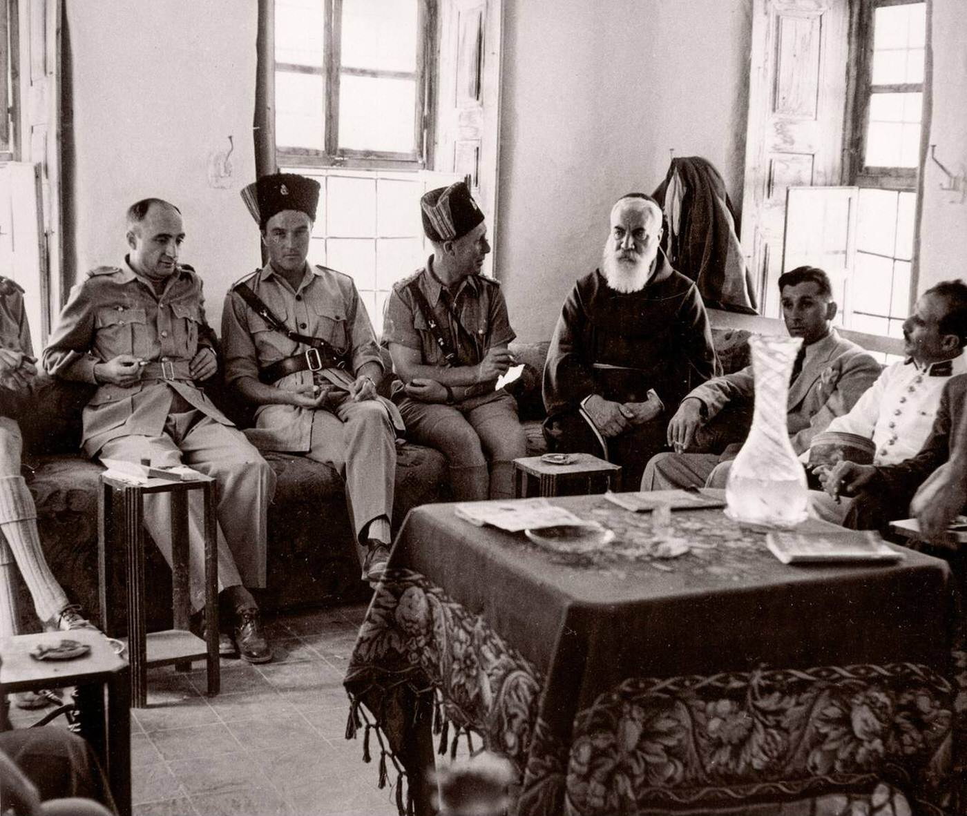 #49 Celebrating the festival of Eid at Bobline, Syria, 1943.