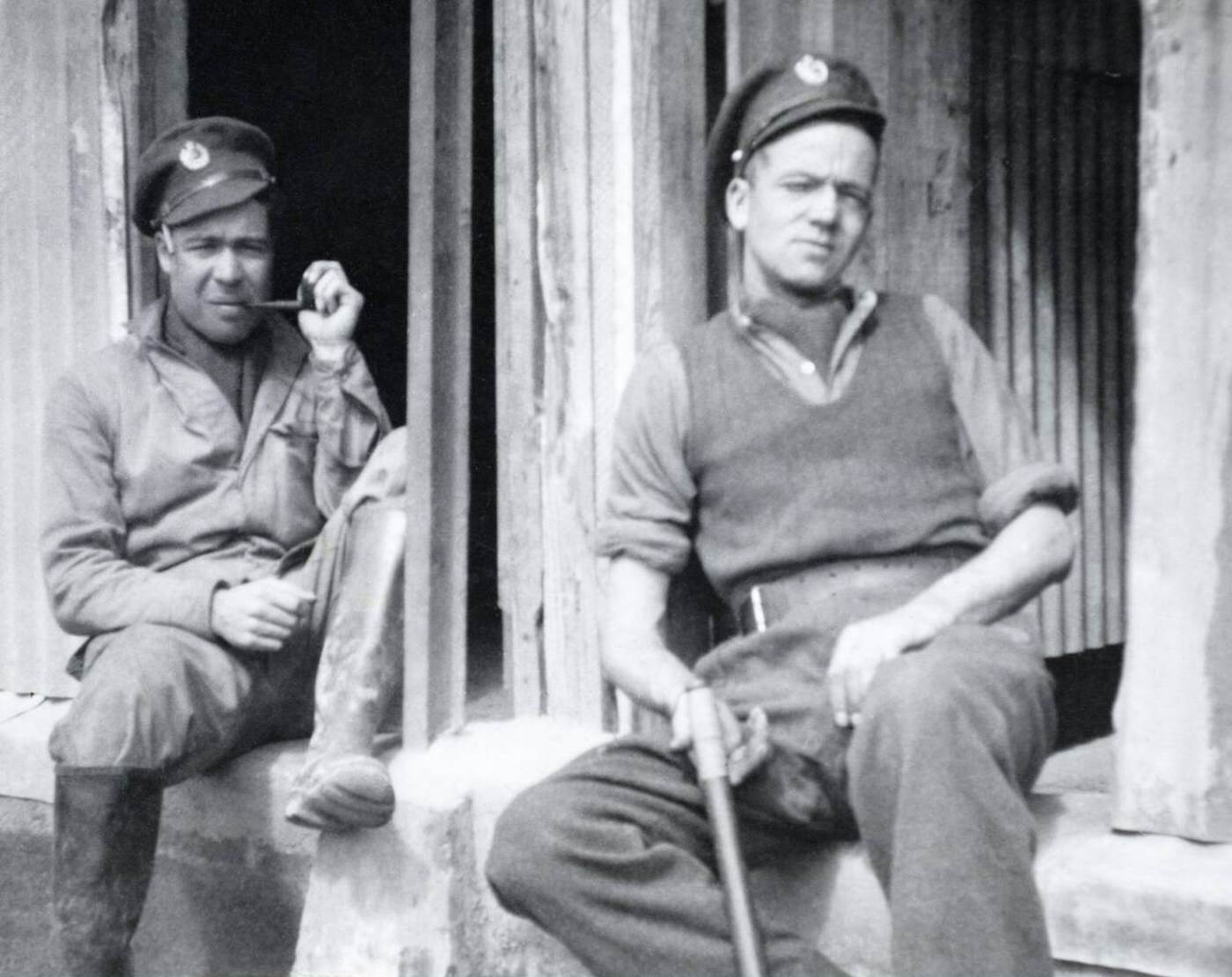 #84 Sappers of the Royal Engineers in Damascus, Syria, 1943.