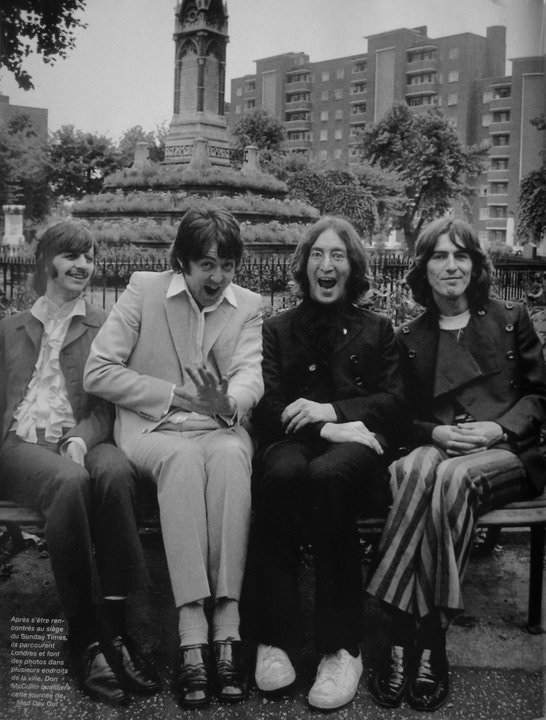 The Beatles’ Mad Day Out: A London Photo Session in 1968 Music