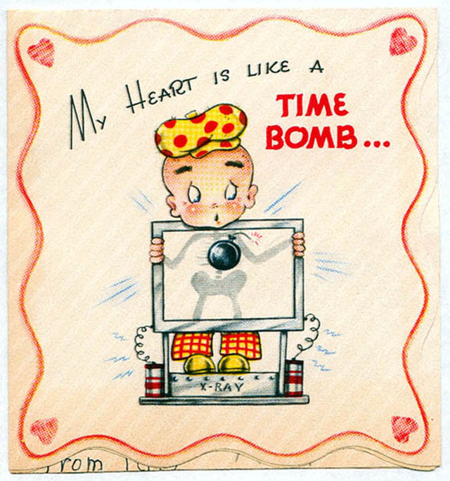 A Look at Unsettling Valentine’s Day Cards from the Mid-20th Century Weird