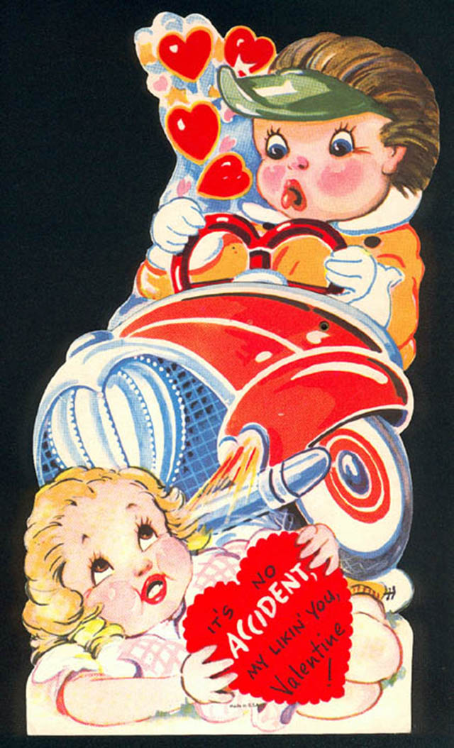 A Look at Unsettling Valentine’s Day Cards from the Mid-20th Century Weird