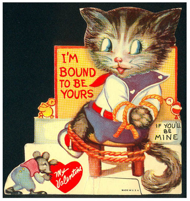 A Look at Unsettling Valentine’s Day Cards from the Mid-20th Century Weird