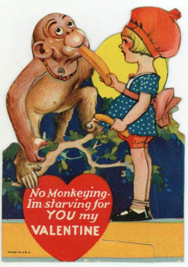 A Look at Unsettling Valentine’s Day Cards from the Mid-20th Century Weird