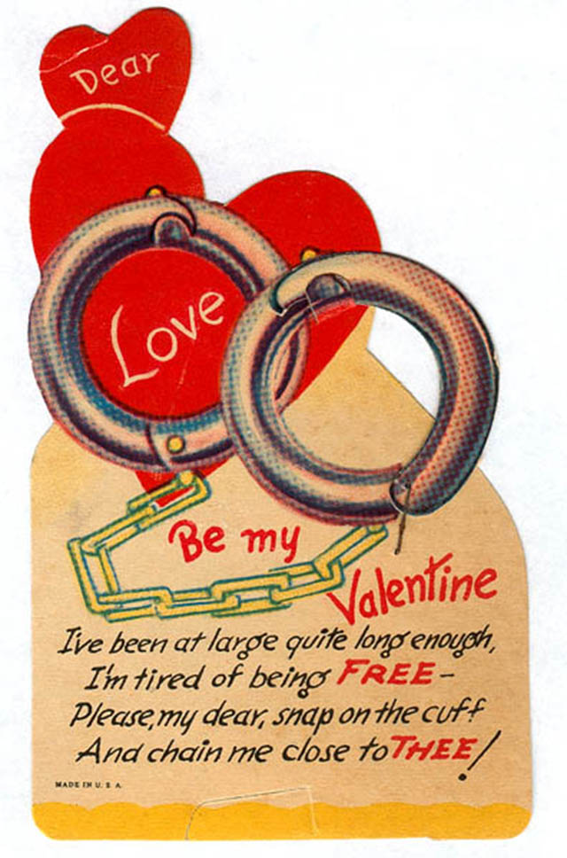 A Look at Unsettling Valentine’s Day Cards from the Mid-20th Century Weird