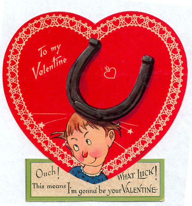 A Look at Unsettling Valentine’s Day Cards from the Mid-20th Century Weird