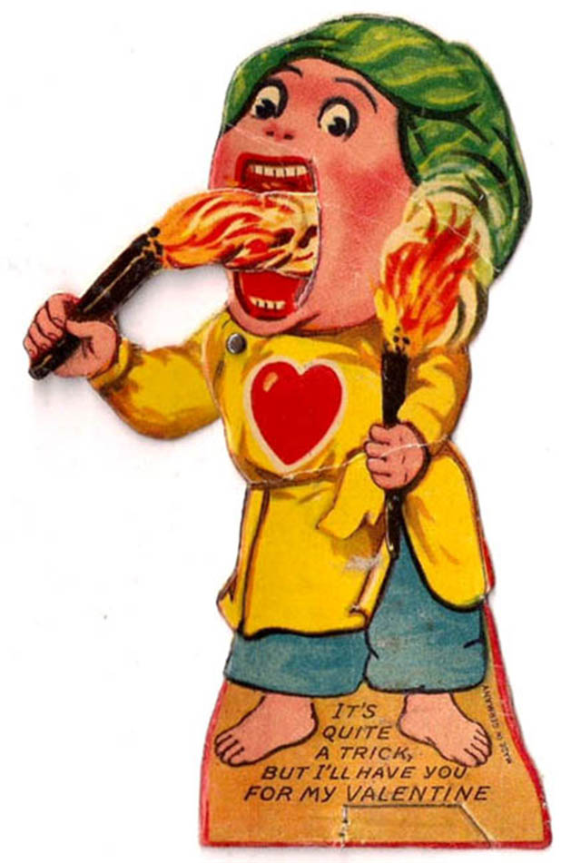 A Look at Unsettling Valentine’s Day Cards from the Mid-20th Century Weird