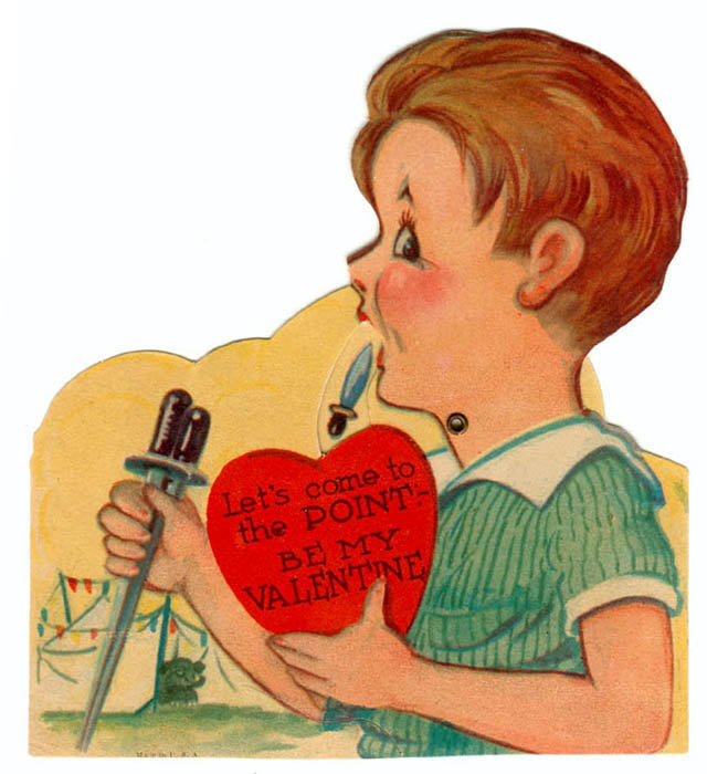 A Look at Unsettling Valentine’s Day Cards from the Mid-20th Century Weird
