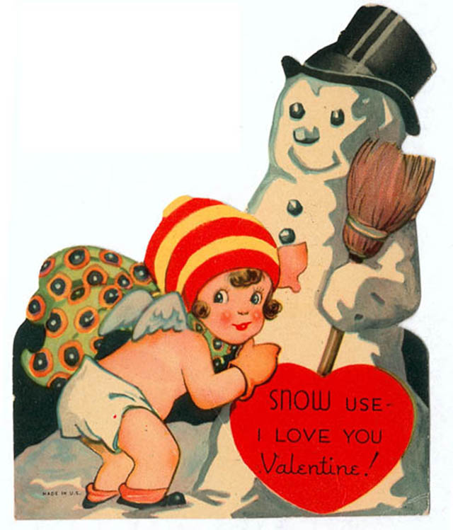 A Look at Unsettling Valentine’s Day Cards from the Mid-20th Century Weird