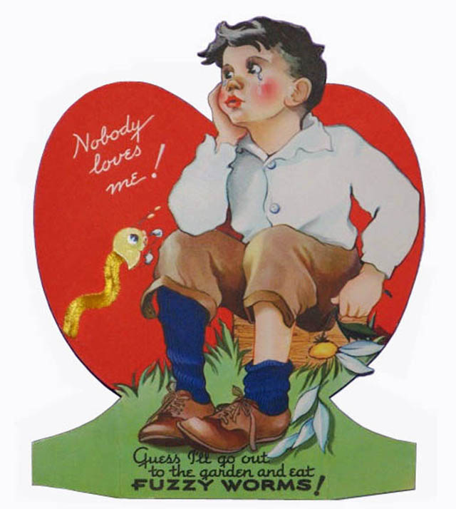 A Look at Unsettling Valentine’s Day Cards from the Mid-20th Century Weird