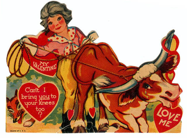 A Look at Unsettling Valentine’s Day Cards from the Mid-20th Century Weird