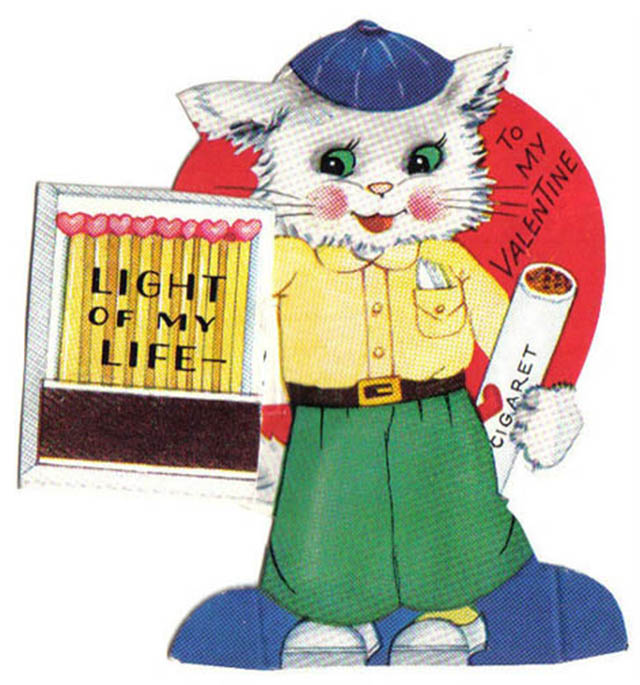 A Look at Unsettling Valentine’s Day Cards from the Mid-20th Century Weird