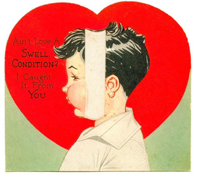 A Look at Unsettling Valentine’s Day Cards from the Mid-20th Century Weird