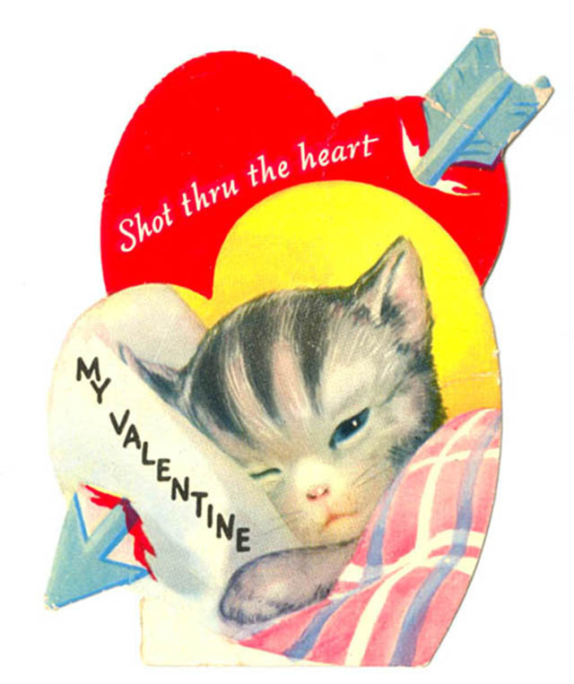 A Look at Unsettling Valentine’s Day Cards from the Mid-20th Century Weird