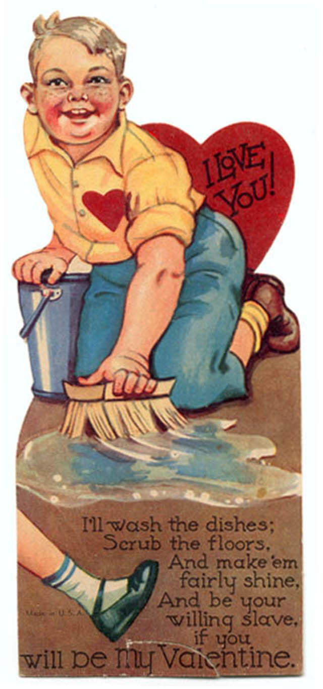 A Look at Unsettling Valentine’s Day Cards from the Mid-20th Century Weird