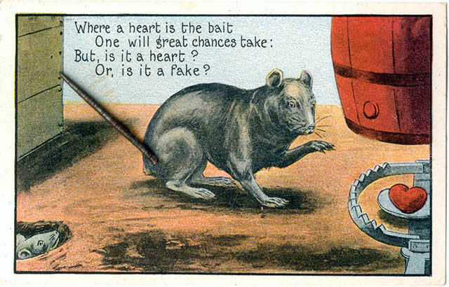 A Look at Unsettling Valentine’s Day Cards from the Mid-20th Century Weird