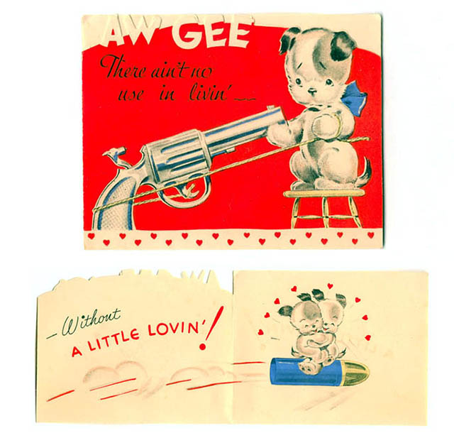 A Look at Unsettling Valentine’s Day Cards from the Mid-20th Century Weird