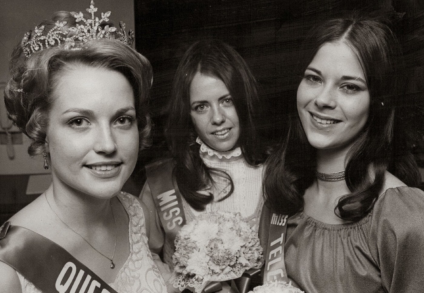 #16 St. Patrick’s Day Queen Debi Dorrough (left), Denver, 1971.