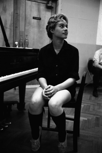 17-Year-Old Carole King Working in Studio B of RCA, New York City, 1959 Music