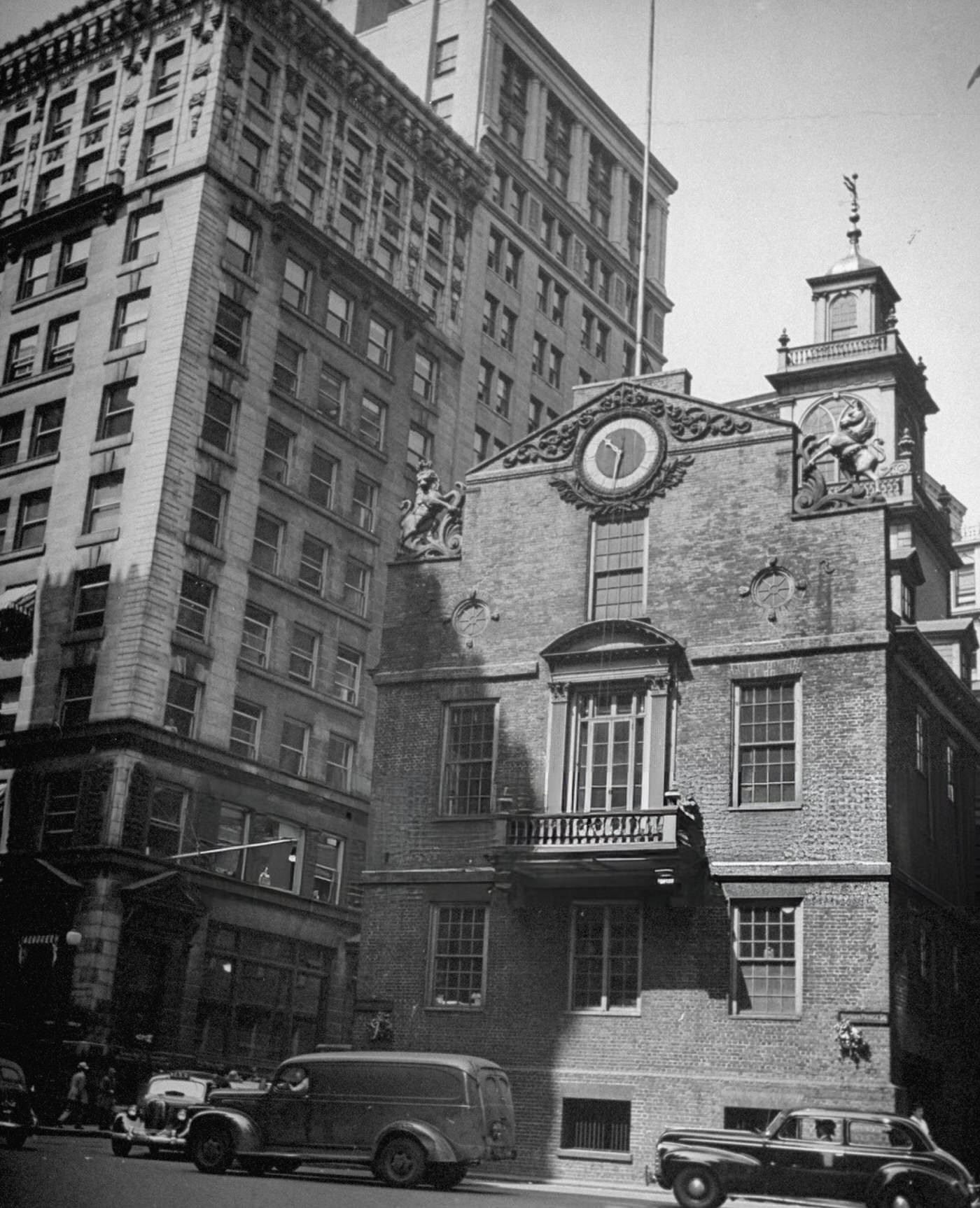 #38 The Old State House on Washington Street.