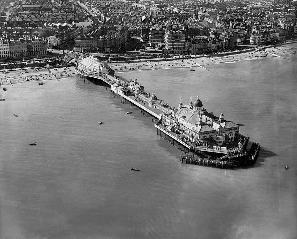 #12 While the lido was described as bringing “modernism to the masses” on the British coast it was just the latest example of a trend that had been developing since Victorian times – transforming seaside towns into resorts for leisure and entertainment.