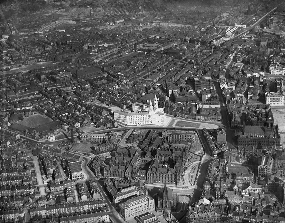 #15 Leeds showing new Town Hall, September 1933.