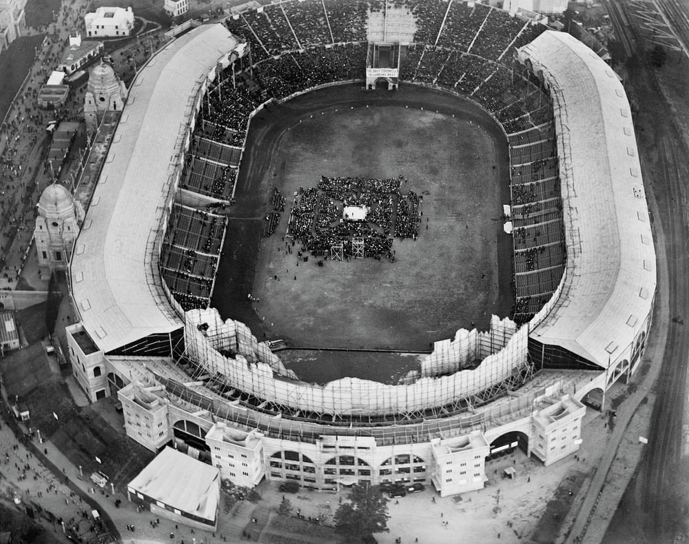 #8 Wembley Park, Boxing Match between Tommy Gibbons and Jack Bloomfield, 1924.