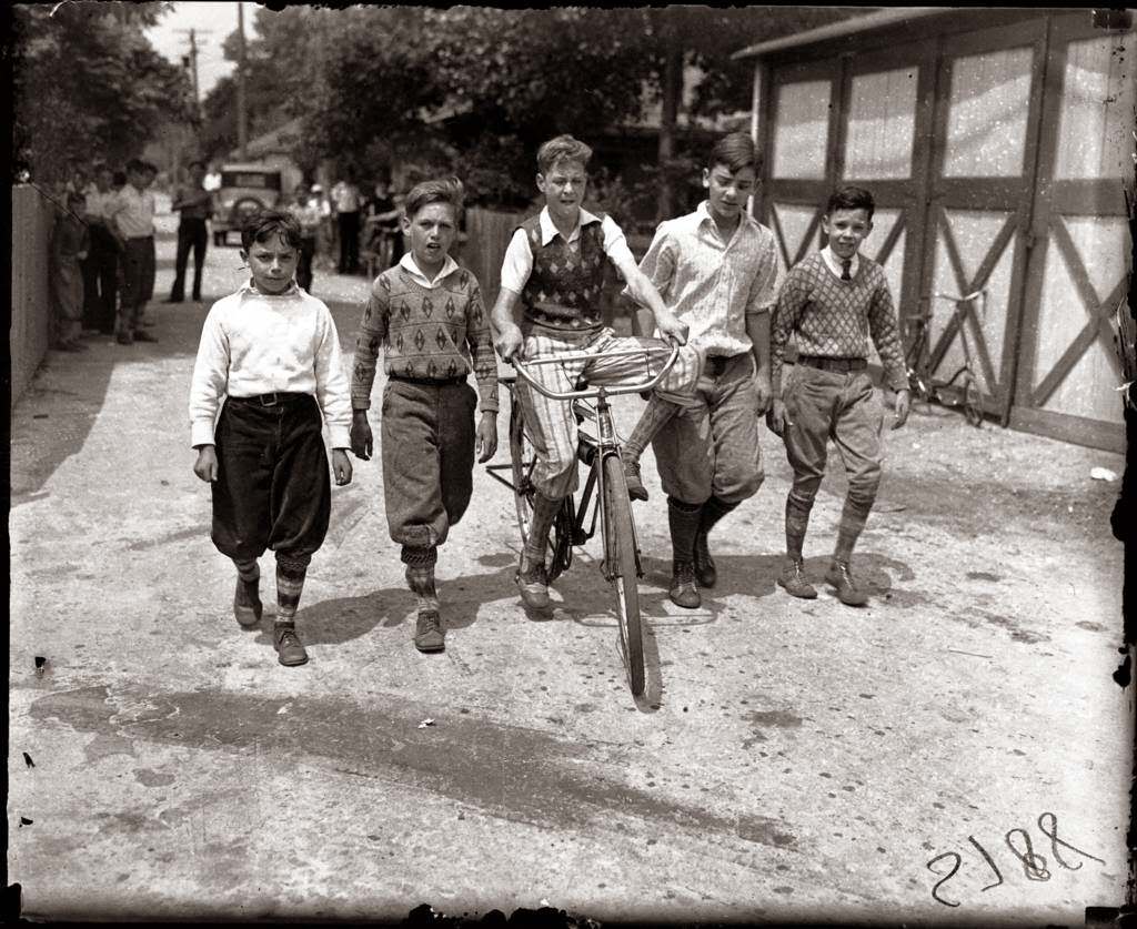 Gilbert Livingston, Bradley Clarkson, Billy Sheahan, Bud Forbes, and Edwin Orr in Chicago, 1930.