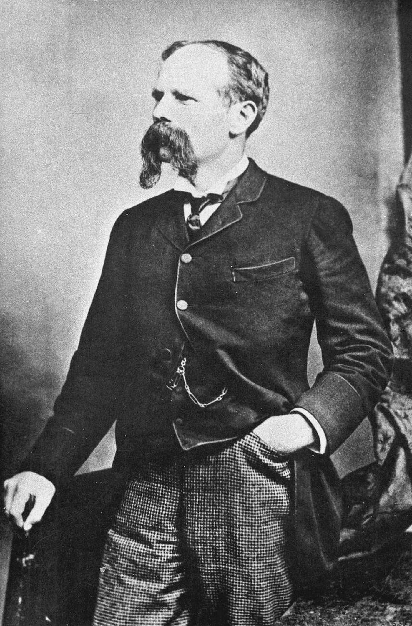 Benjamin Baker, British civil engineer, Forth Railway Bridge, 1890.