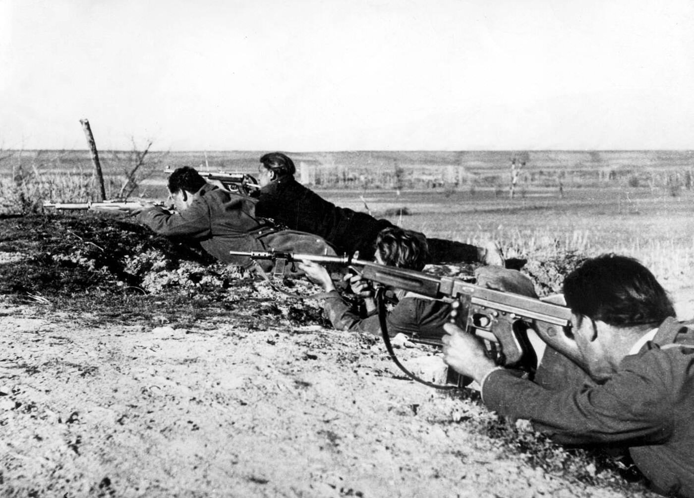 Greek civil war, 1940s.