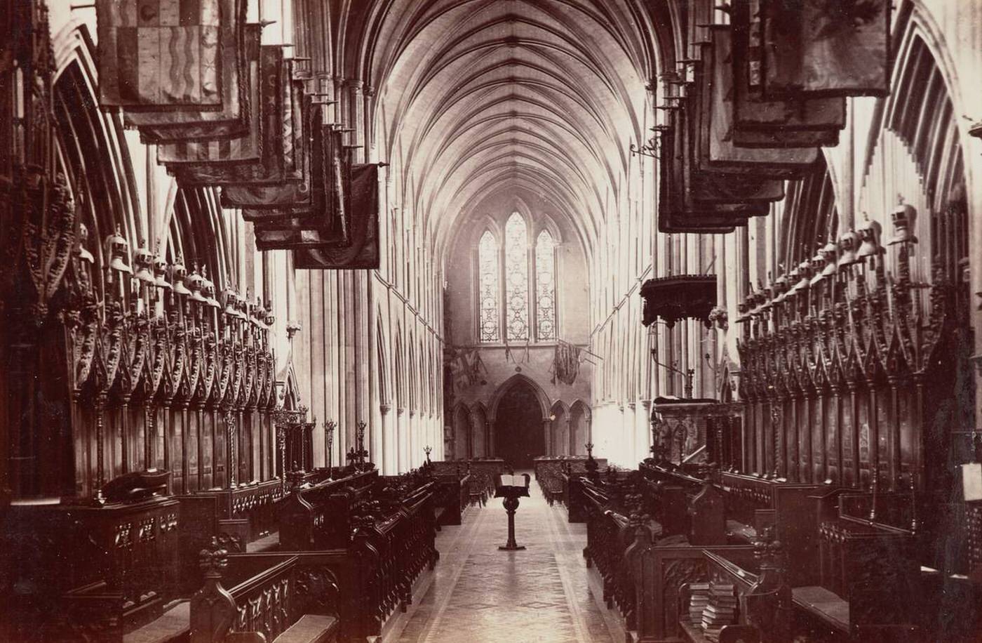 #21 St Patrick’s Cathedral, Dublin, Northern Ireland, 1880s.